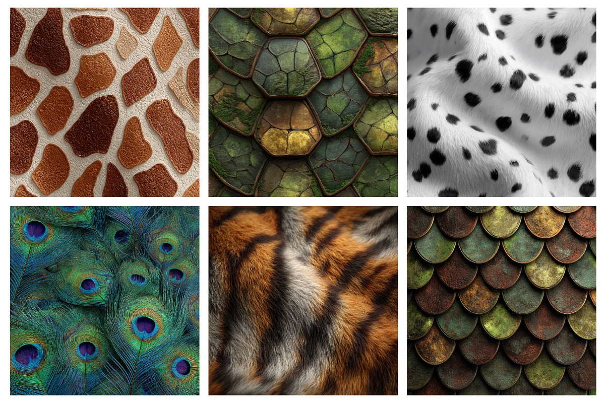 Animal Textures Seamless Pattern, a Pattern Graphic by CitraGraphics