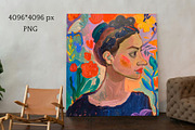 Modern Impressionism Posters, a Wallpaper Graphic by Kate Creative Studio (Thumbnail 3 of 7)