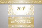 Set of gift voucher templates, a Flyer Template by Astarte_design (Thumbnail 3 of 4)