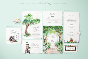 Fairytale Forest Wedding Invitations