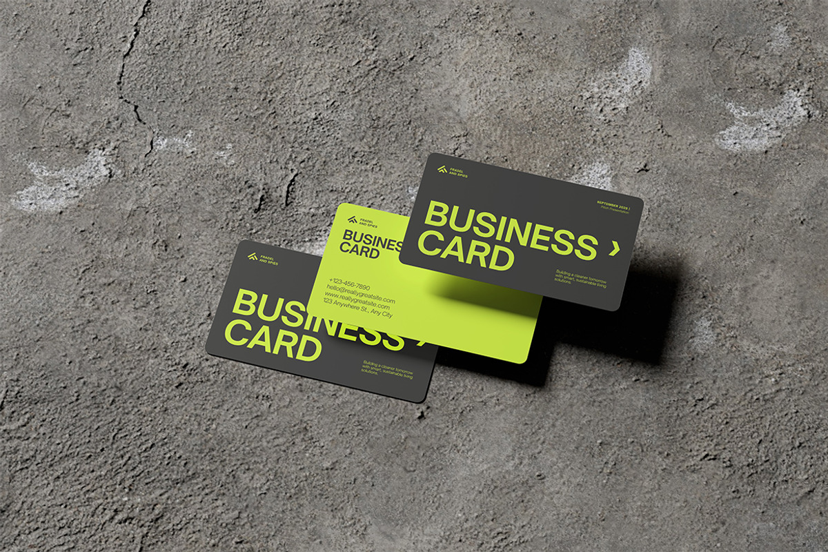 Business Card Mockup, a Merchandise Mockup by HanaSaka_Studio (Photo 3 of 5)