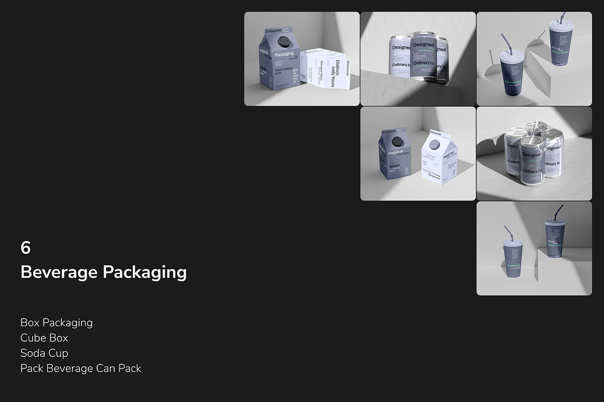 Product Packaging Set Mockup, a Mockup by Arvalamockup (Photo 8 of 12)