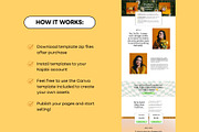 Sienna Kajabi Sales Page Template, a Landing Page Template by Odd Creatives (Thumbnail 5 of 6)