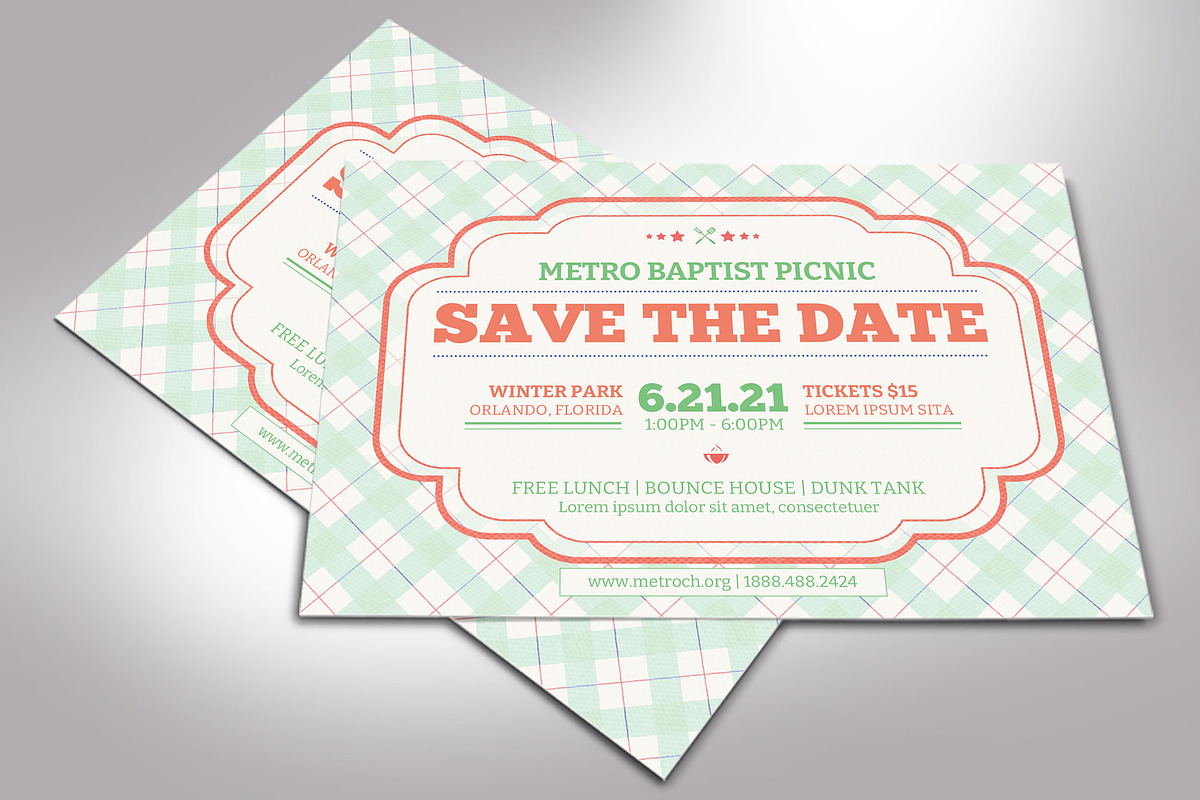 Church Picnic Flyer Word Publisher, a Flyer Template by Four C Graphic (Photo 5 of 10)