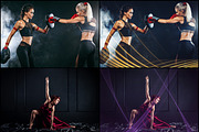 23 Abstract Line Photo Overlays preview 3