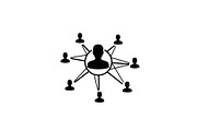 Remote Team Work Silhouettes Bundle, a Graphic by musafir_fashion (Thumbnail 3 of 14)