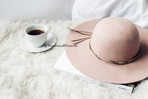 Lifestyle Magazine Hat Tea