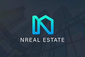 N letter Real Estate logo