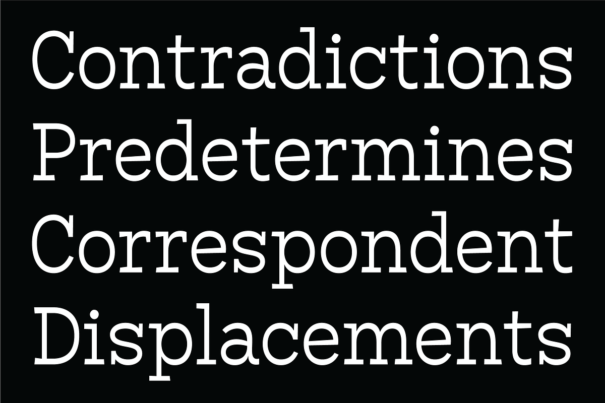 Bardamu – Happy & Weird Slab Serif, a Slab Serif Font by Eugene Tantsurin (Photo 10 of 15)