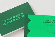 Bold Business Card Canva Template, a Business Card Template by LePosey Studio (Thumbnail 4 of 6)
