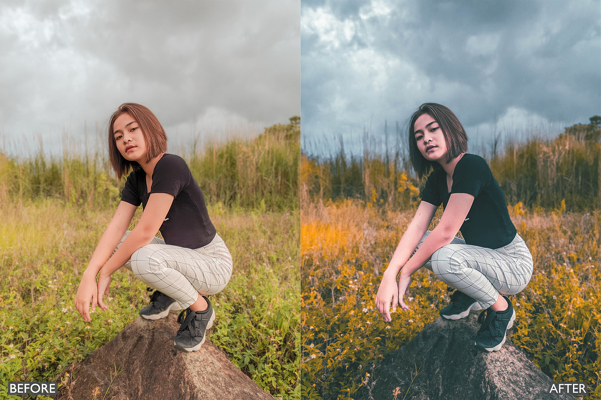 Moody Dark Green Lightroom Presets, a Preset Add-On by AAA Presets (Photo 11 of 19)
