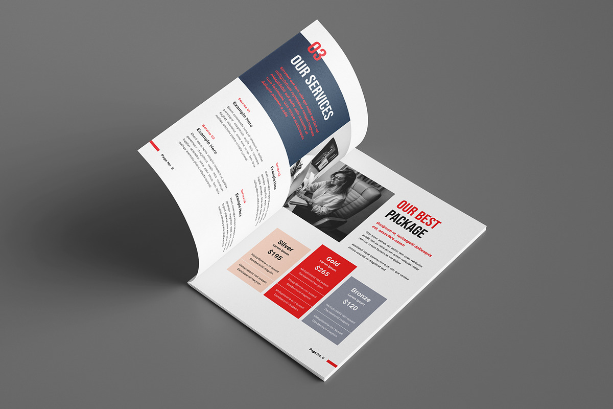 Business Brochure Template, a Brochure Template by Seeing-art (Photo 5 of 11)