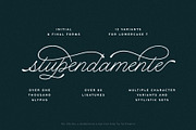 Mr Christo Calligraphy Script Font, a Script Font by Up Up Creative (Thumbnail 2 of 16)