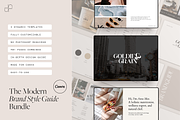 Modern Brand Guide Template Bundle, a Product Mockup by Chloe Leonard Studio (Thumbnail 1 of 7)