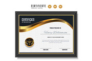 361. Modern Certificate Template, a Stationery Template by CreativeRezwan (Thumbnail 2 of 3)