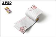 Notepad Mockup, a Books & Magazine Mockup by mockupbuys (Thumbnail 1 of 5)