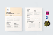 Proposal | MS Word & Indesign, a Stationery Template by design_hut (Thumbnail 1 of 7)