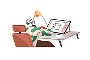People with creative burnout concept, a Person Illustration by PaperTrident (Thumbnail 2 of 6)