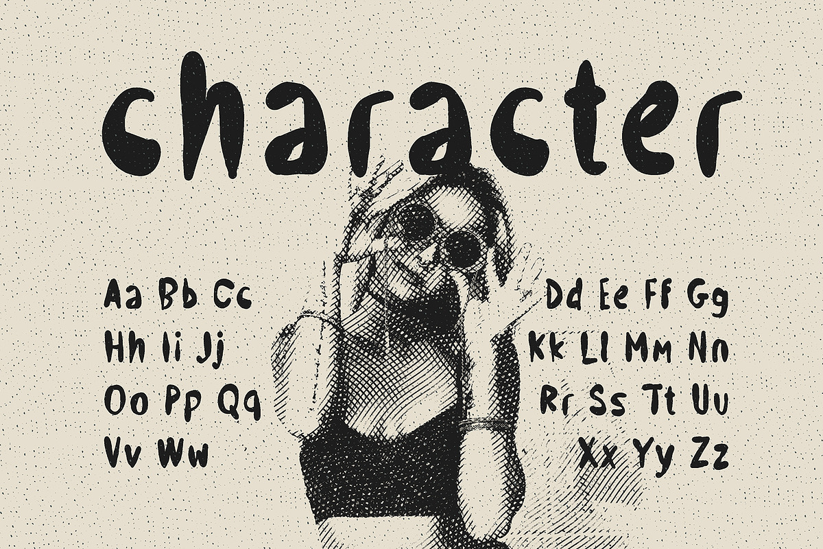 Slurp Over Ink Display Font, a Handwritten Font by Tera Asset Garage (Photo 3 of 7)