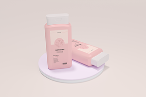 Body Lotions Mockup