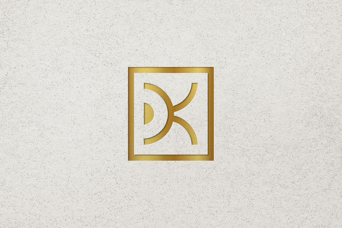 Minimalist Luxury Initials DK Logo, a Branding & Logo Template by Luxury Logos (Photo 4 of 4)