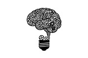 Creative Brain Light Bulb Bundle, an Object Illustration by Designs_River (Thumbnail 27 of 29)