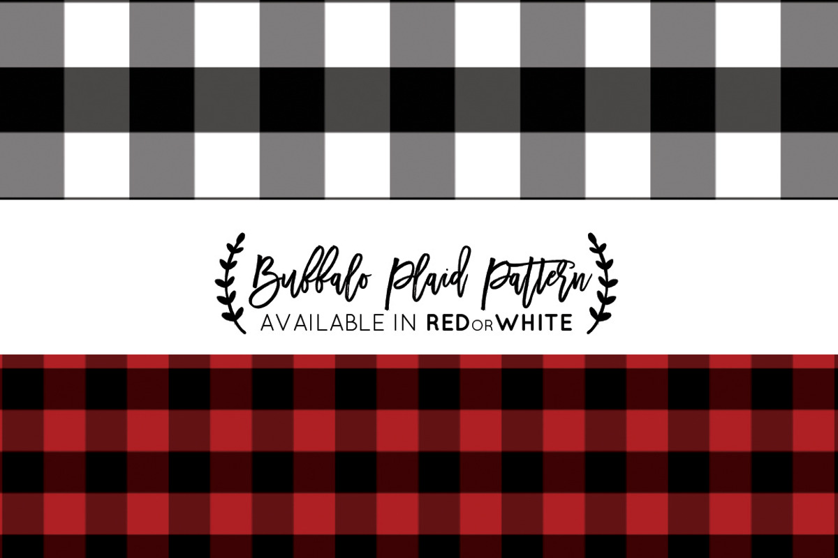 Buffalo Plaid Pattern | photoshop, a Pattern Graphic by Love Designs Co. (Photo 1 of 3)