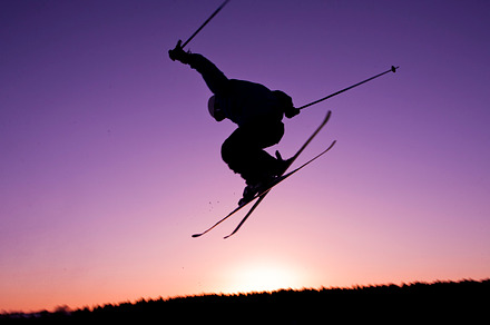 Skier jumping stock photo containing skier and skis preview 6