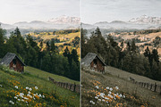 9 Nature Landscape Lightroom presets, a Preset Add-On by Presets by Yevhen (Thumbnail 7 of 10)