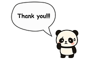 Funny Awkward Panda Sublimation, an Animal Illustration by Smillyy Threads (Thumbnail 6 of 6)