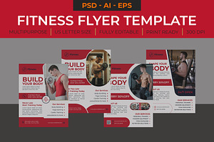 Fitness Flyer, a Flyer Template by Lakhan1998