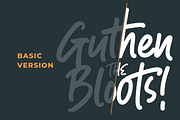 Guthen Bloots, a Script Font by azetypestudios.com (Thumbnail 2 of 21)