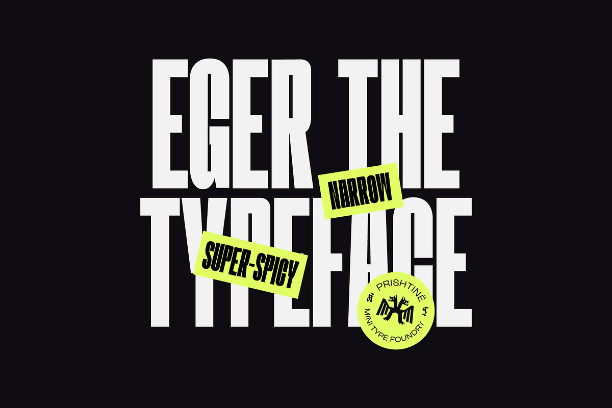 Eger 1.0 - Display Type, a Sans Serif Font by Kulturë Type (Photo 1 of 9)
