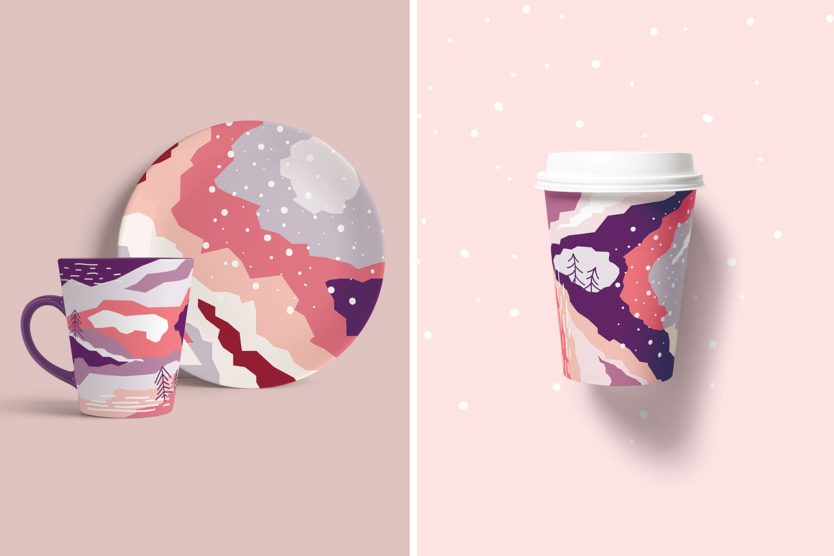 Winter Set, a Pattern Graphic by ItsDianaDesign (Photo 2 of 4)