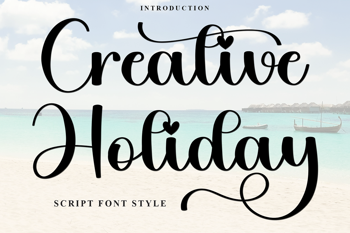 Creative Holiday, a Handwritten Font by FreshTypeINK (Photo 1 of 8)