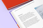 US Letter Size Landscape Book Mockup, a Books & Magazine Mockup by Illusiongraphic (Thumbnail 23 of 31)
