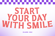 Geladine – Fluid Flare Sans, a Sans Serif Font by Almarkhatype (Thumbnail 3 of 11)