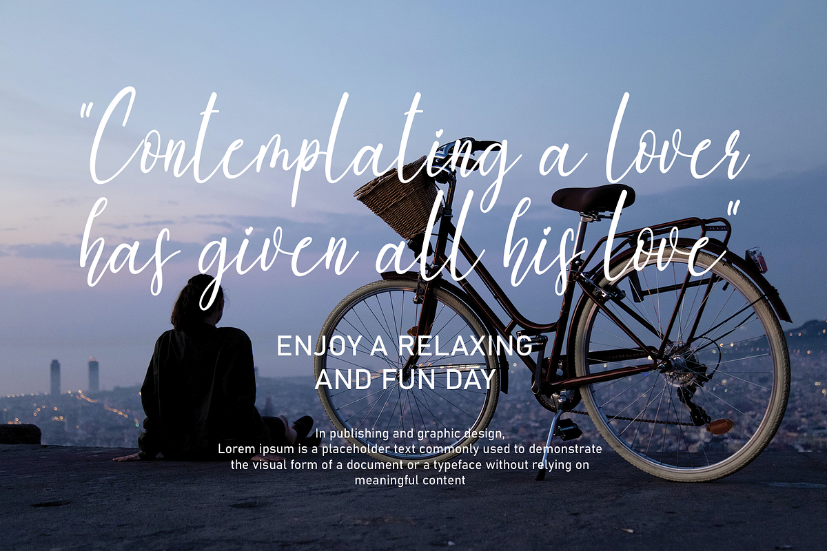 Holidays | Script font, a Script Font by Scratchones (Photo 4 of 8)
