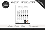 Home Seller Roadmap Canva Template, a Flyer Template by BrandhavenStudio (Thumbnail 2 of 8)