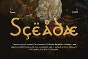CS Spears – Uncial Font, a Sans Serif Font by Craft Supply Co. (Thumbnail 6 of 8)