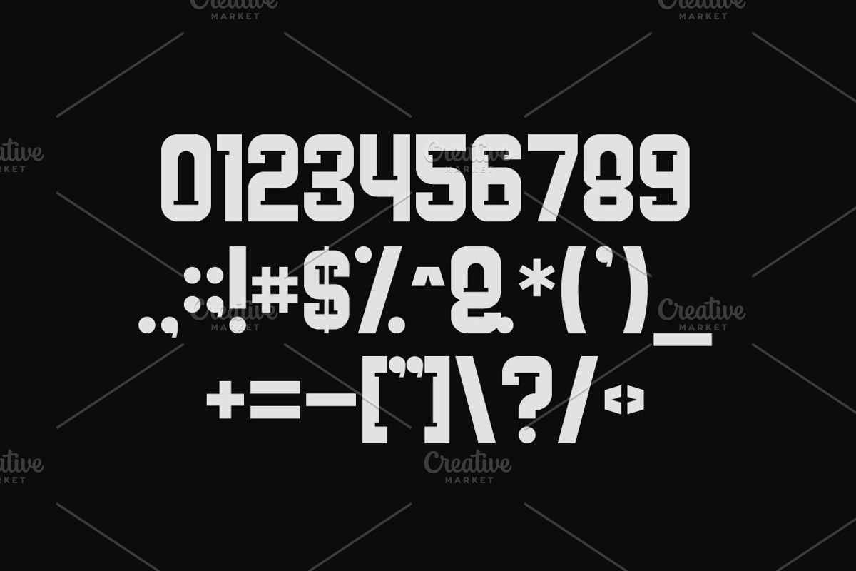 Posty Creative Sans Serif Typeface, a Sans Serif Font by Artiveko (Photo 3 of 6)