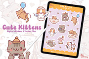 Sweet and playful kawaii kitty crew, an Animal Illustration by Dori Debreceni draws (Thumbnail 5 of 7)