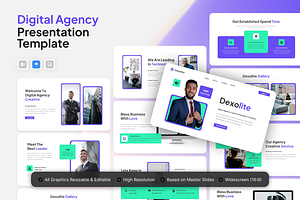 Digital Agency Creative Keynote, a Presentation Template by Annora Studio