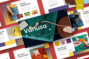 Vanusa - Business Google Slide, a Presentation Template by Dens Creative Studio (Thumbnail 1 of 6)
