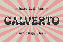 Calverto – Retro Font