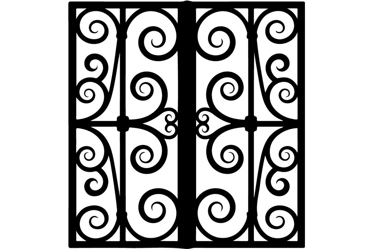 Decorative Scrollwork Panel Designs, a Decorative Illustration by Designer_Momina (Photo 5 of 20)