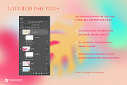 Tropical Grainy Gradient Backgrounds, a Texture Graphic by Youandigraphics (Thumbnail 3 of 12)