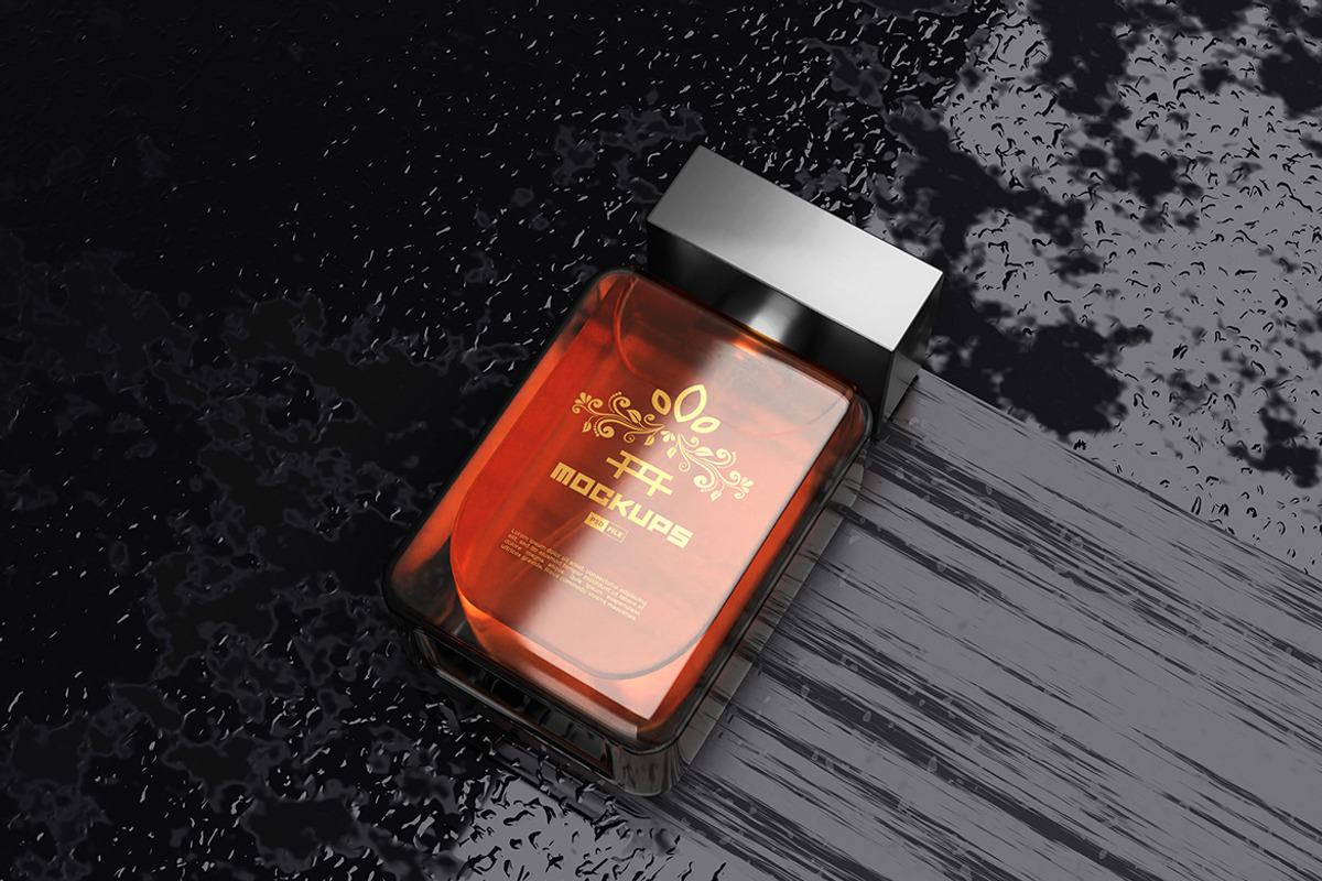 Luxury Perfume Mockup, a Packaging Mockup by Artlogs (Photo 3 of 3)