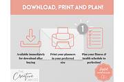 Weight Loss Journal, Fitness Planner, a Templates & Theme by Templatables (Thumbnail 9 of 10)