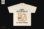 Coffee Officially My Best Friend, a Graphic by shaondesigns (Thumbnail 4 of 4)